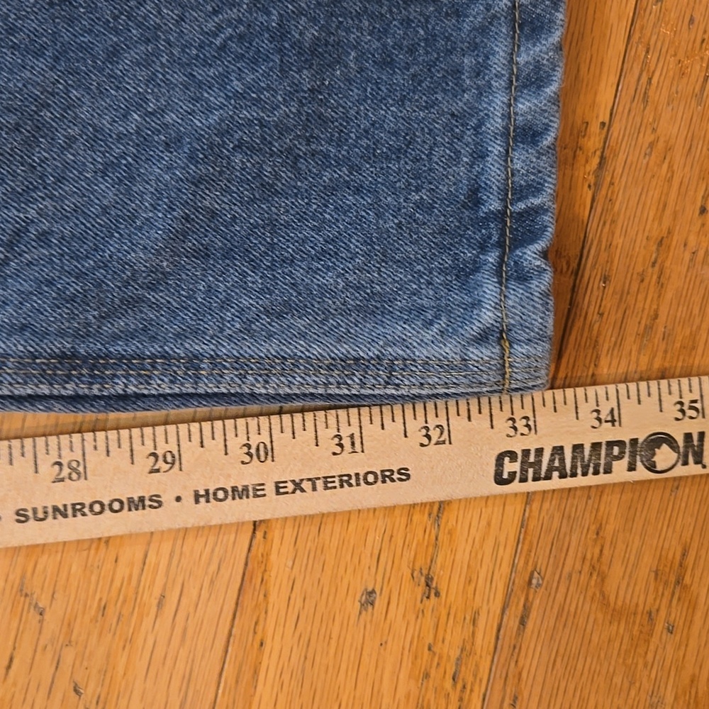 Carhartt Jeans Mens 36x44 (35x33 Actual) Relaxed Fit Straight Leg Denim - Picture 9 of 12